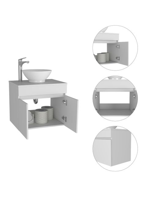Mueble Baño Aereo Manchester Wengue-3