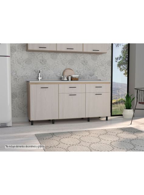 Módulo Inferior 180 Kitchen Gante con Lavaplatos-4