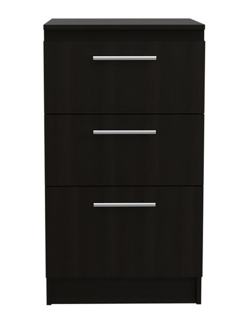Mueble Inferior 3 Gaveteros Manchester Wengue-0