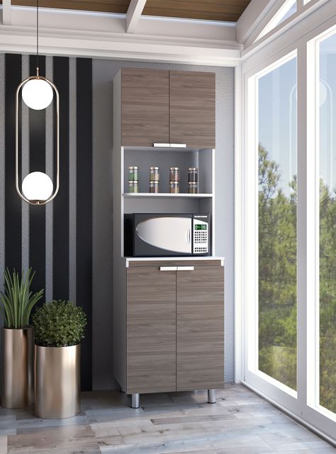 Mueble Microondas Fendi Blanco Márquez-Castaño-3
