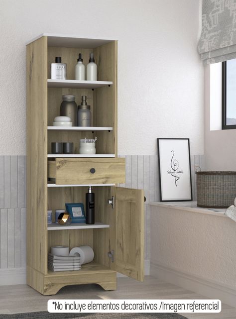 Mueble Optimizador 2 Bath Bi-Color Duna-Blanco-5