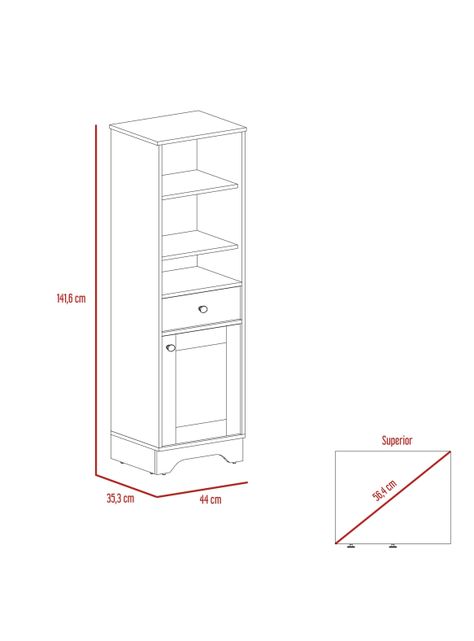 Mueble Optimizador 2 Bath Bi-Color Duna-Blanco-2