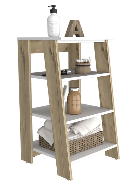 Mueble Optimizador 3 Bath Bi-Color Blanco-Duna-3