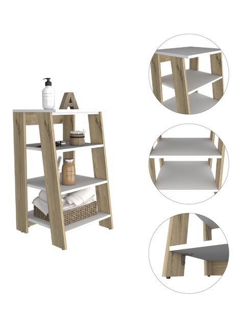 Mueble Optimizador 3 Bath Bi-Color Blanco-Duna-4