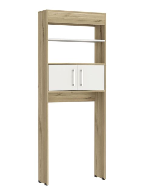 Mueble Optimizador WC Bath Bi-Color Blanco-Duna-0