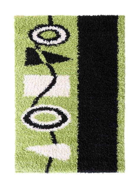 Alfombra Infantil Shaggy Geometrics 120 x 170 cm-0