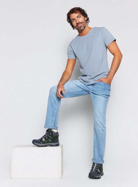 Zapatilla Outdoor Tellus Mid Hombre-1