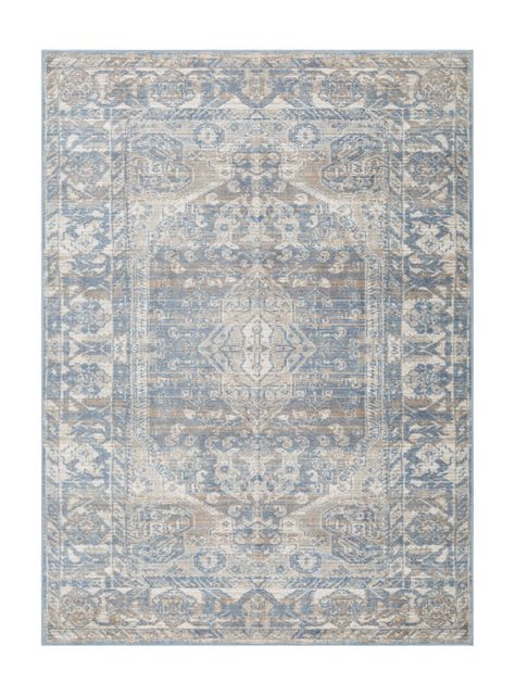 Alfombra Vintage Sky Blue D2 140x200 cm-0