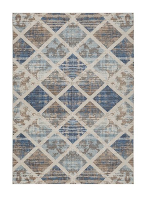 Alfombra Vintage Sky Blue D3 195x285 cm-0