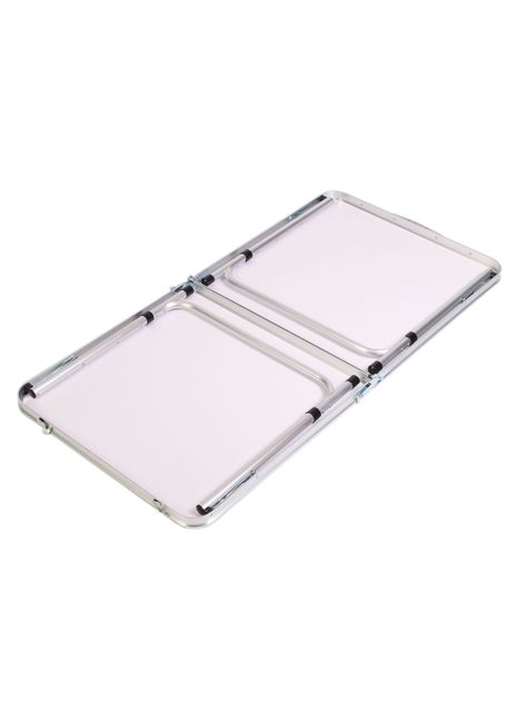Mesa de Camping Rectangular Plegable Ajustable 120 cm-3