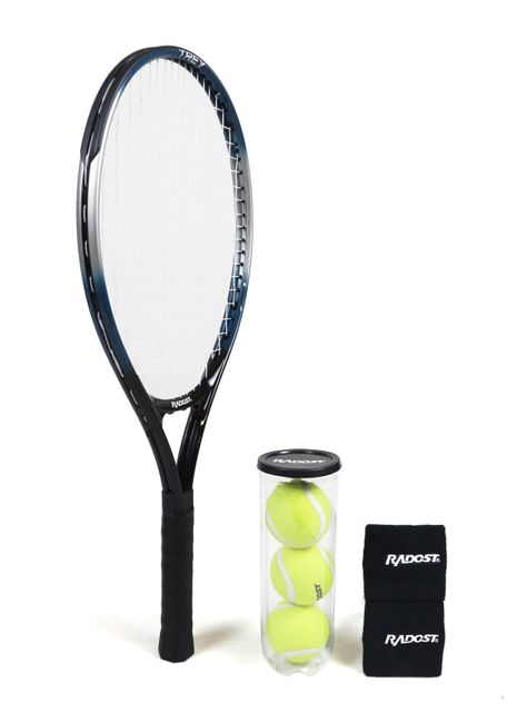 Set Raqueta de Tenis + 3 Pelotas + Muñequeras-0
