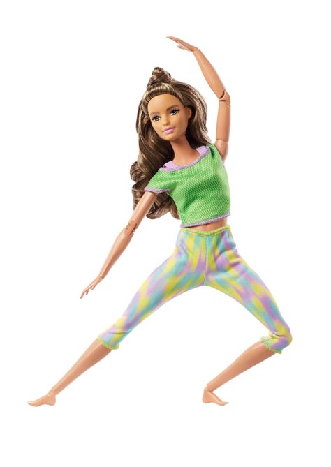 Muñeca Articulaciones Verde Fashionista Barbie-0