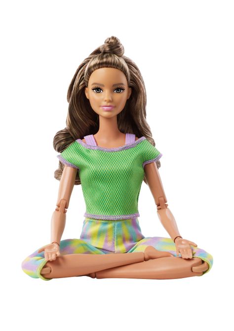 Muñeca Articulaciones Verde Fashionista Barbie-2