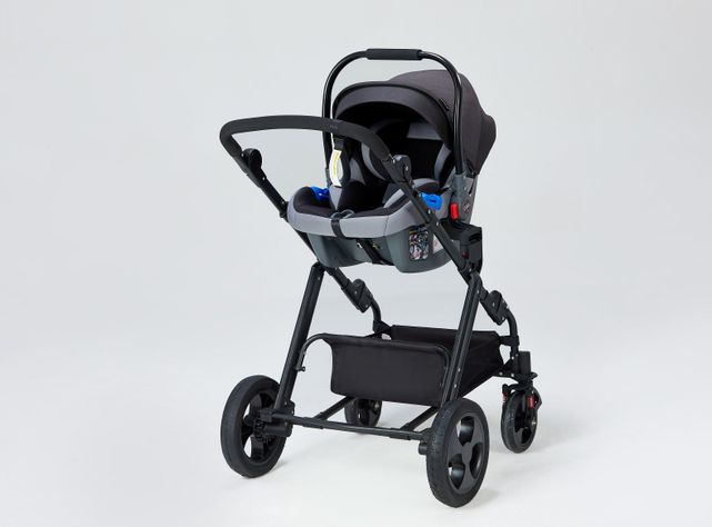 Coche Kidscool Cuna Travel System Negro-3