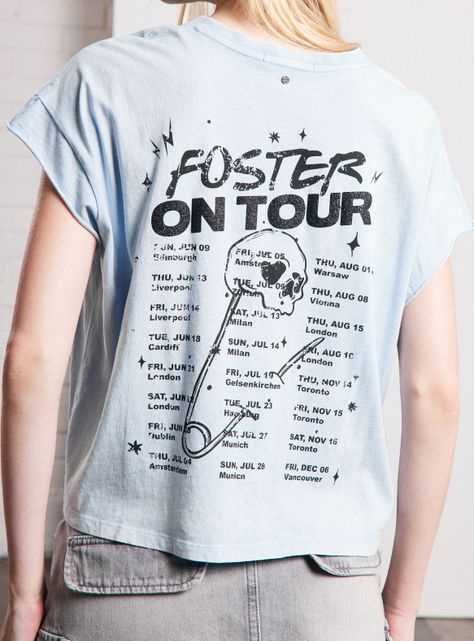 Polera Lavada con Front y Back Print-3