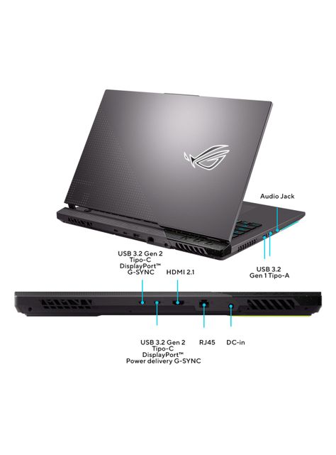 Notebook Gamer ROG Strix G17 G713 AMD Ryzen 9 NVIDIA GeForce RTX 4060 16GB RAM 1TB SSD 17.3" FHD 144Hz-5