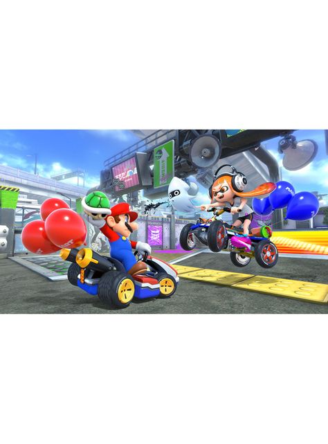 Consola Nintendo Switch Neon + Mario Kart 8-4