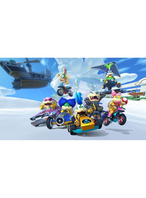 Consola Nintendo Switch Oled White + Mario Kart 8 Deluxe-2