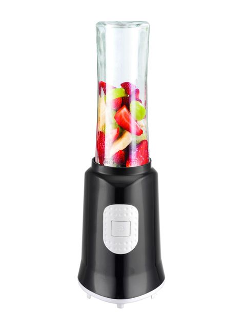 Licuadora Personal 600 ml Mini Blender Negra-1