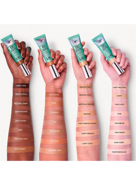 Base de Maquillaje CC+ Cream Natural Matte + SPF 40 + Fair Light 32 ml-3