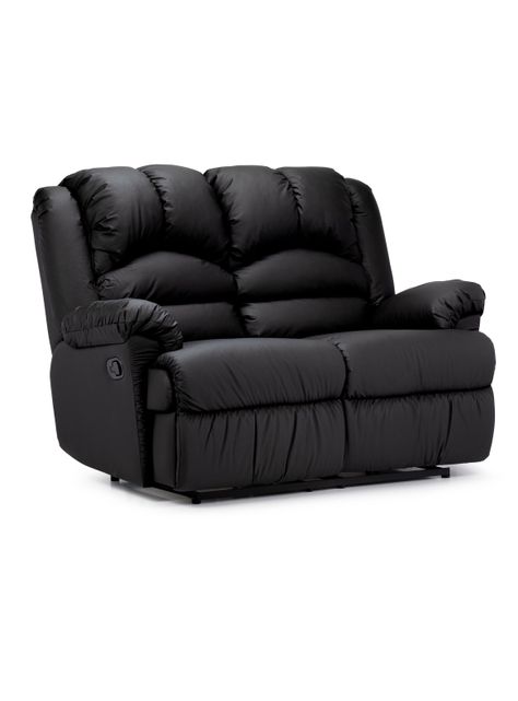 Sofá Reclinable Jarrie 2C Negro-2