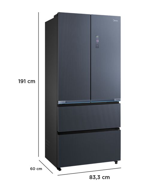Refrigerador Perfect Fit + V-Tech French Door 474 Litros MDRFD705BIE70-1