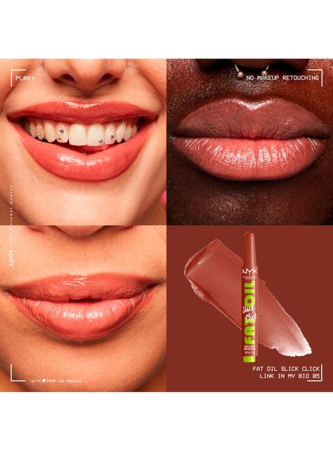 Brillo Labial Nyx Fat Oil Slick Click Link In My Bio 2 g-3