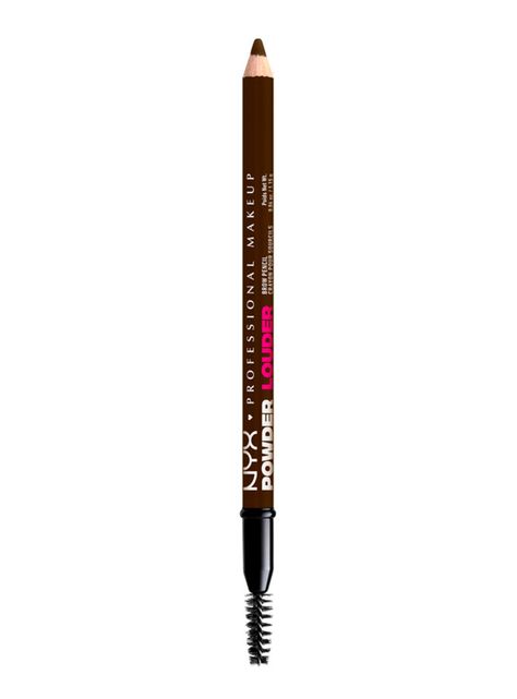 Lápiz de Cejas Nyx Powder Louder Brow Pencil Ash Brown 1.15 g-2