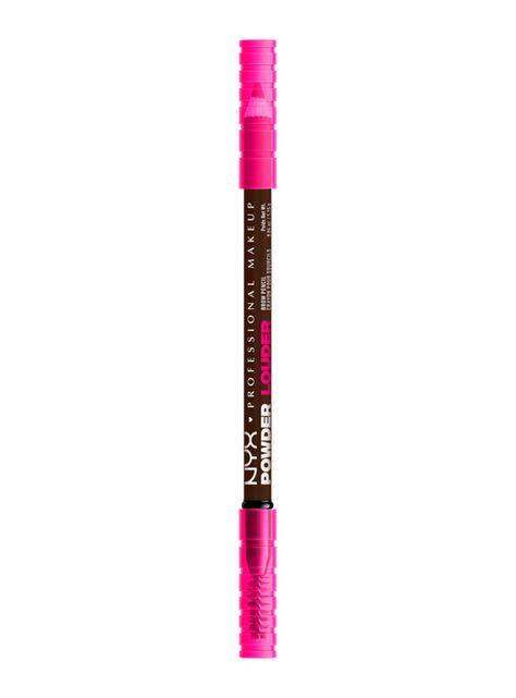 Lápiz de Cejas Nyx Powder Louder Brow Pencil Deep Brown 1.15 g-0