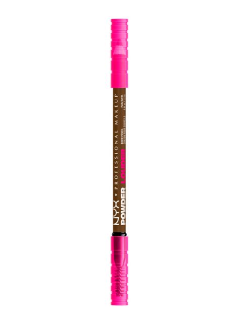 Lápiz de Cejas Nyx Powder Louder Brow Pencil Soft Brown 1.15 g-0