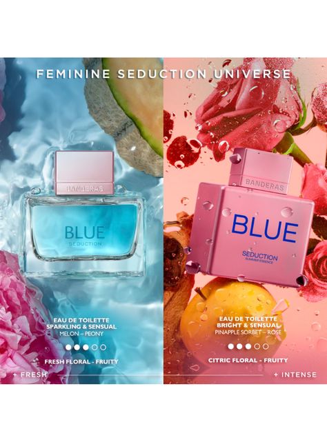 Perfume Blue Seduction Summer Essence EDT Mujer 100 ml Banderas-4
