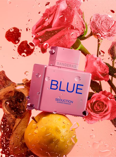 Perfume Blue Seduction Summer Essence EDT Mujer 100 ml Banderas-3