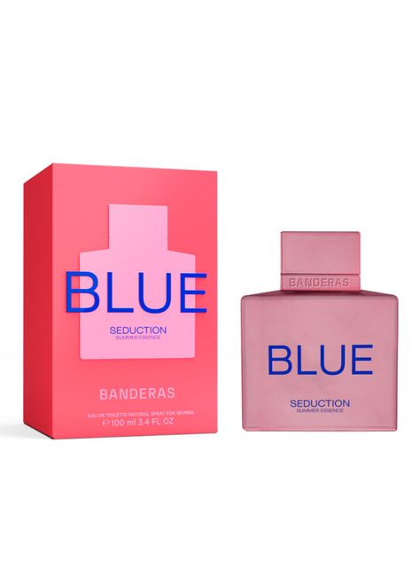 Perfume Blue Seduction Summer Essence EDT Mujer 100 ml Banderas-1