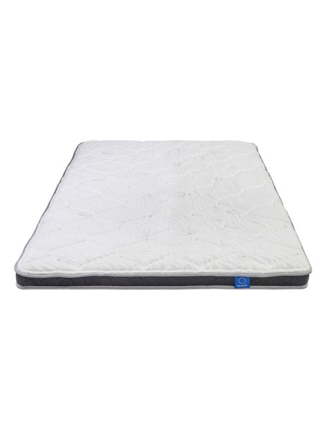 Topper Enrollado Salus 1.5 Plaza Box + Almohada Salus-3