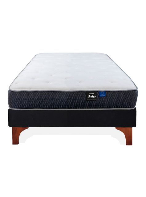 Cama Europea Uniko 1.5 Plazas Box-1