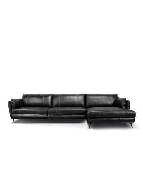 Sofá 3060 Cuero 2 Cuerpos Chaise-0