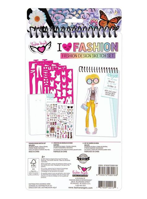 Sketchbook de Moda para Hacer Bocetos y Colorear-1