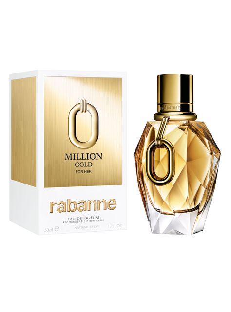 Perfume Million Gold for Her EDP Mujer 50 ml Refillable Rabanne-1