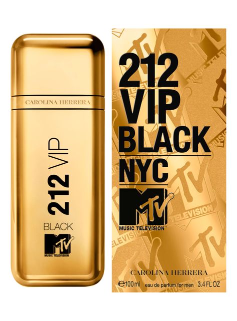 Perfume 212 Vip Black MTV EDP Hombre 100 ml Carolina Herrera-1