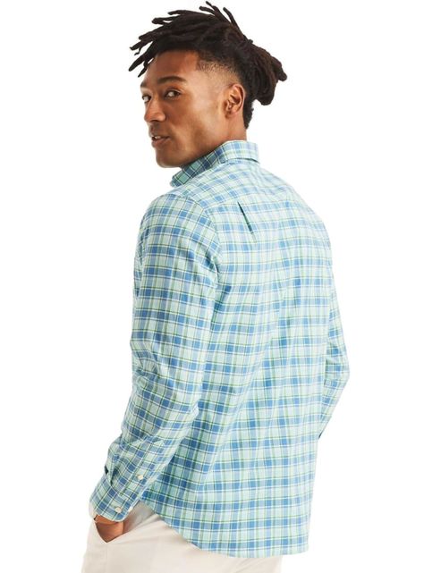 Camisa Casual Estampada Cuadros-1