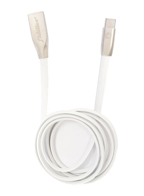 Cable Plano Type C 2.0A Blanco-2