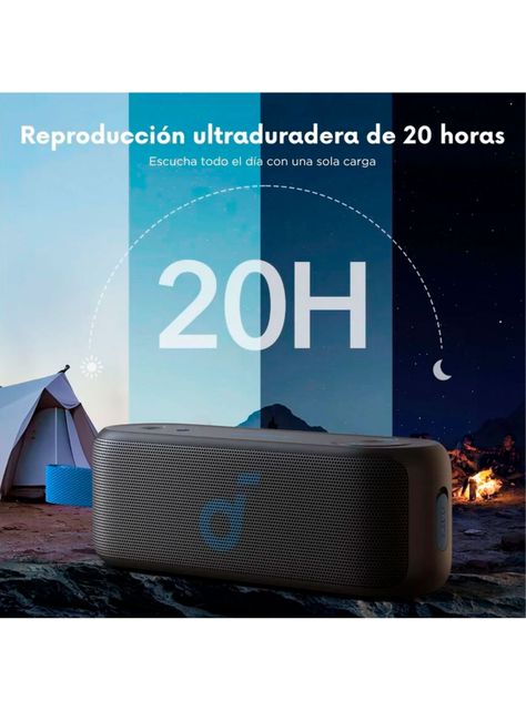 Parlante Bluetooth Select 3 Soundcore Negro-6