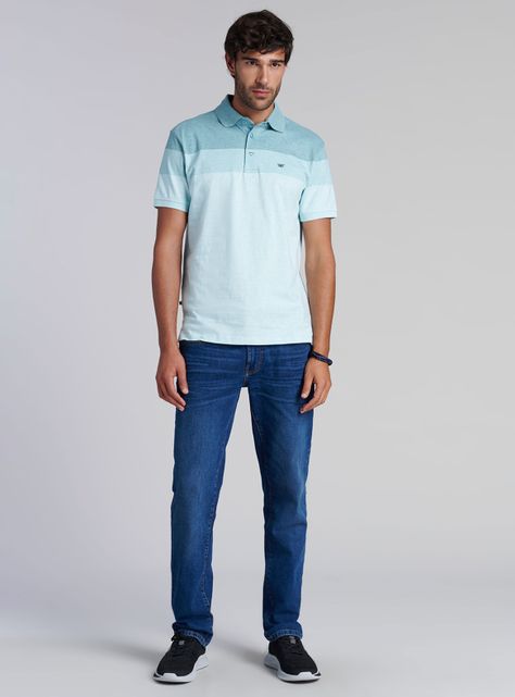Polera Polo Rayas Baltimore Slim Fit-3