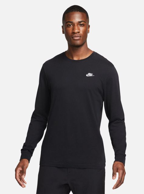 Polerón Nike Manga Larga Hombre-0