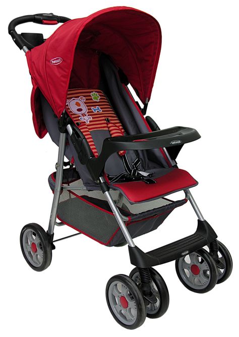 Coche Travel System Lisboa Rojo Bebesit-5
