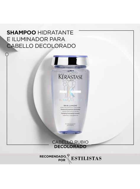 Set  Cabello Rubio Blond Absolu Shampoo 80ml + Acondicionador 75ml + Aceite 50ml Kérastase-2