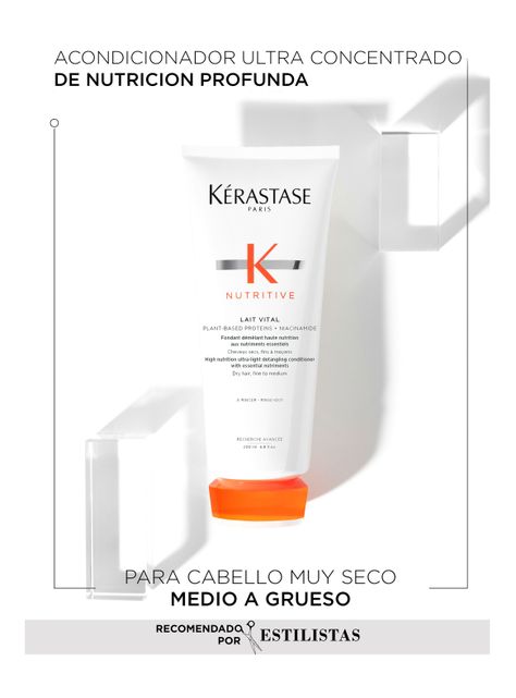 Set Cabello Seco Nutritive Shampoo 80ml + Acondicionador 75ml + Crema 50ml Kérastase-4