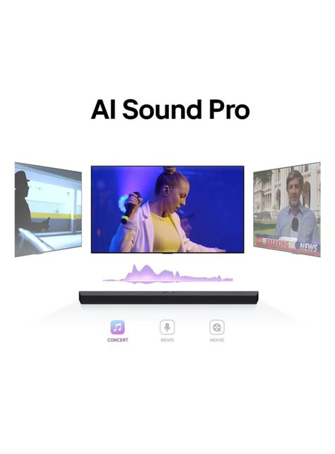 Soundbar S40T 300W 2.1 Canales-6