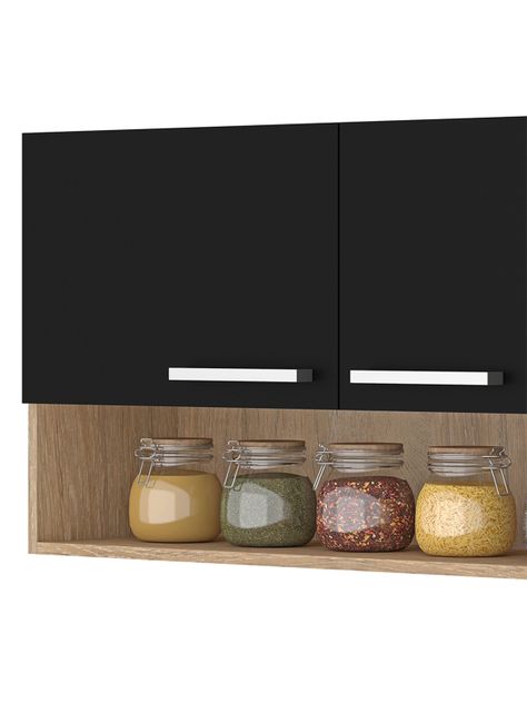 Kit Cocina Madri Simple Negro-4