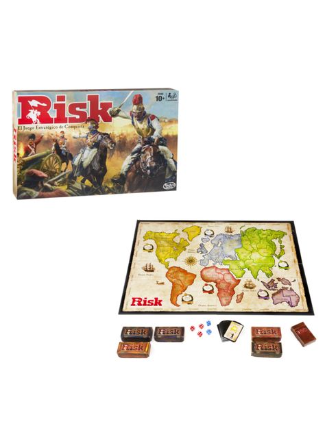 Juego Games de Mesa Risk Hasbro Gaming-1